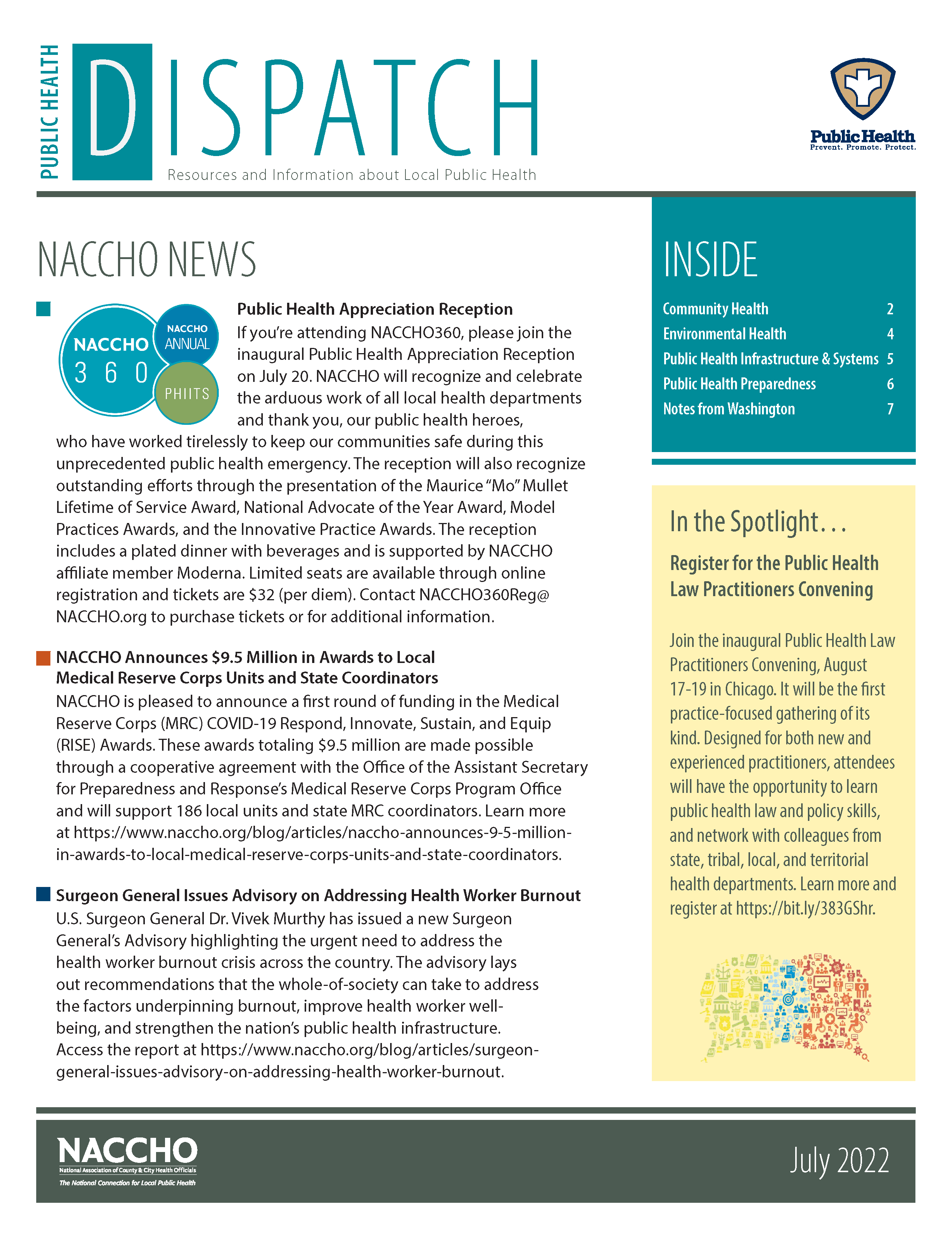 Public Health Dispatch (July 2022) (PDF)