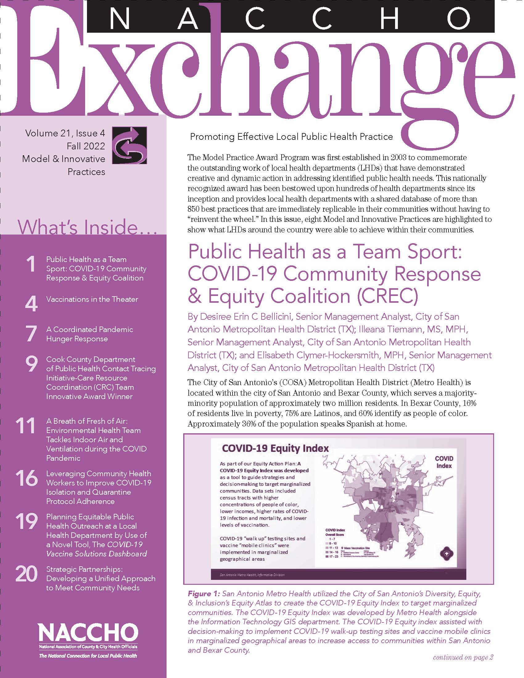 NACCHO Exchange: Fall 2022 (Model Practices) PDF