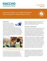 Pharmacists Bolster Local Health Department Efforts through the Medical Reserve Corps (PDF)