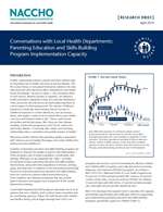 Conversations with Local Health Departments: Parenting Education and Skills-Building Program Implementation Capacity (PDF)