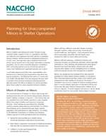 Planning for Unaccompanied Minors in Shelter Operations (PDF)