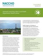 Hydraulic Fracturing: What Local Health Departments Need to Know (PDF)