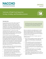 Summary of Retail Food Inspection Scoring, Grading, and Placarding Systems (PDF)