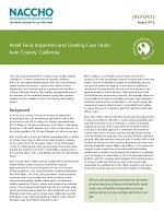 Retail Food Inspection and Grading Case Study: Kern, CA