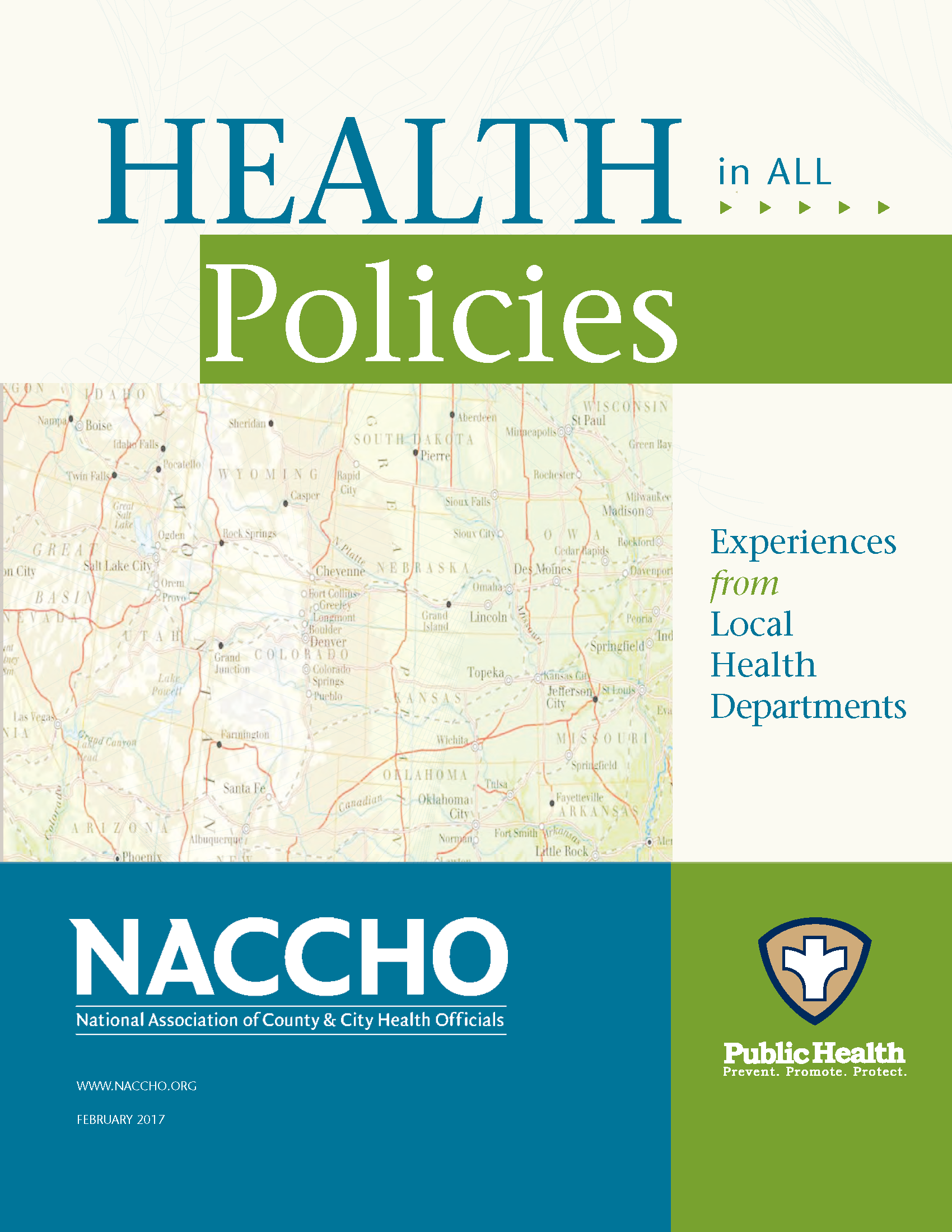 Health in All Policies: Experiences from Local Health Departments