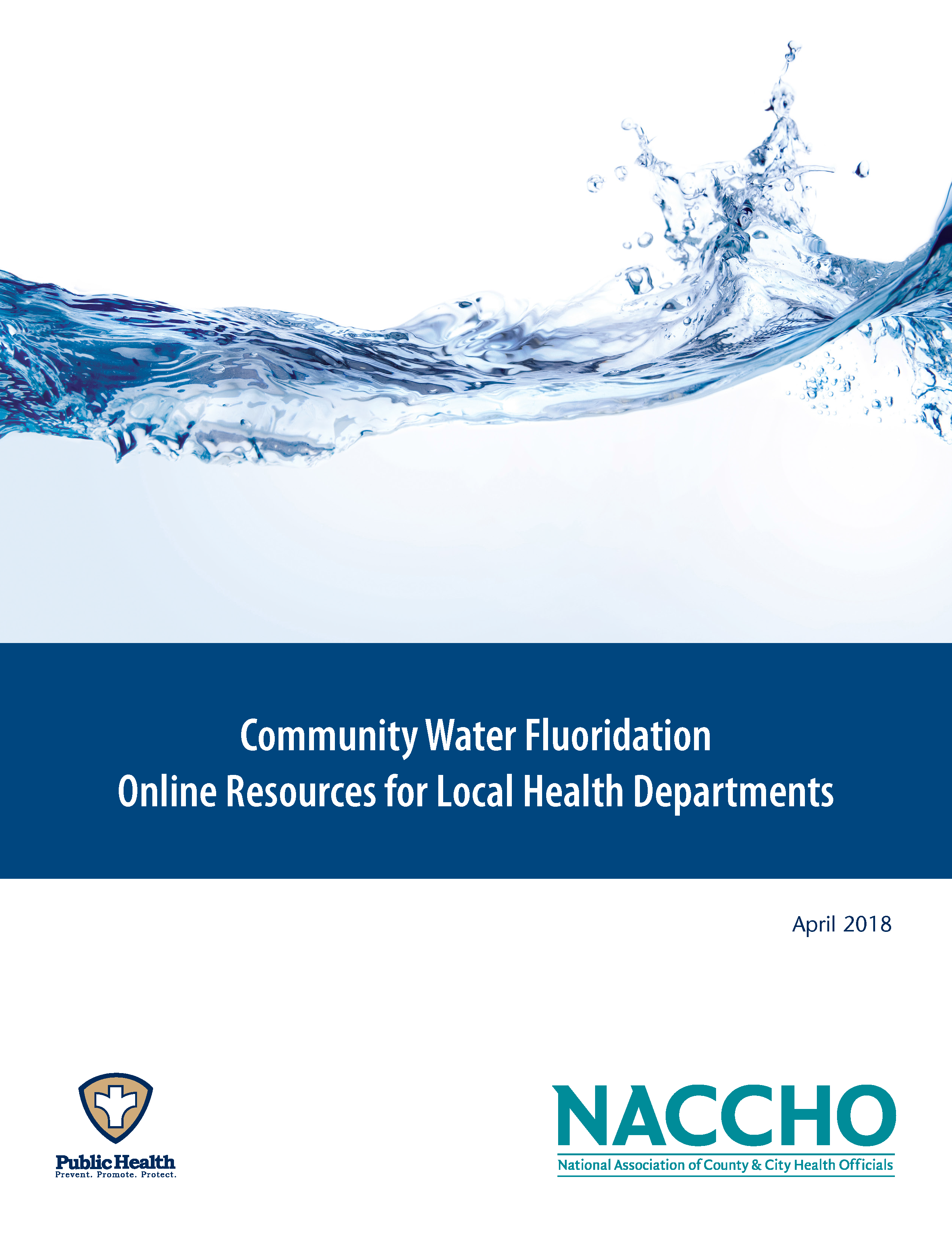 Community Water Fluoridation Online Resources for Local Health Departments (PDF)
