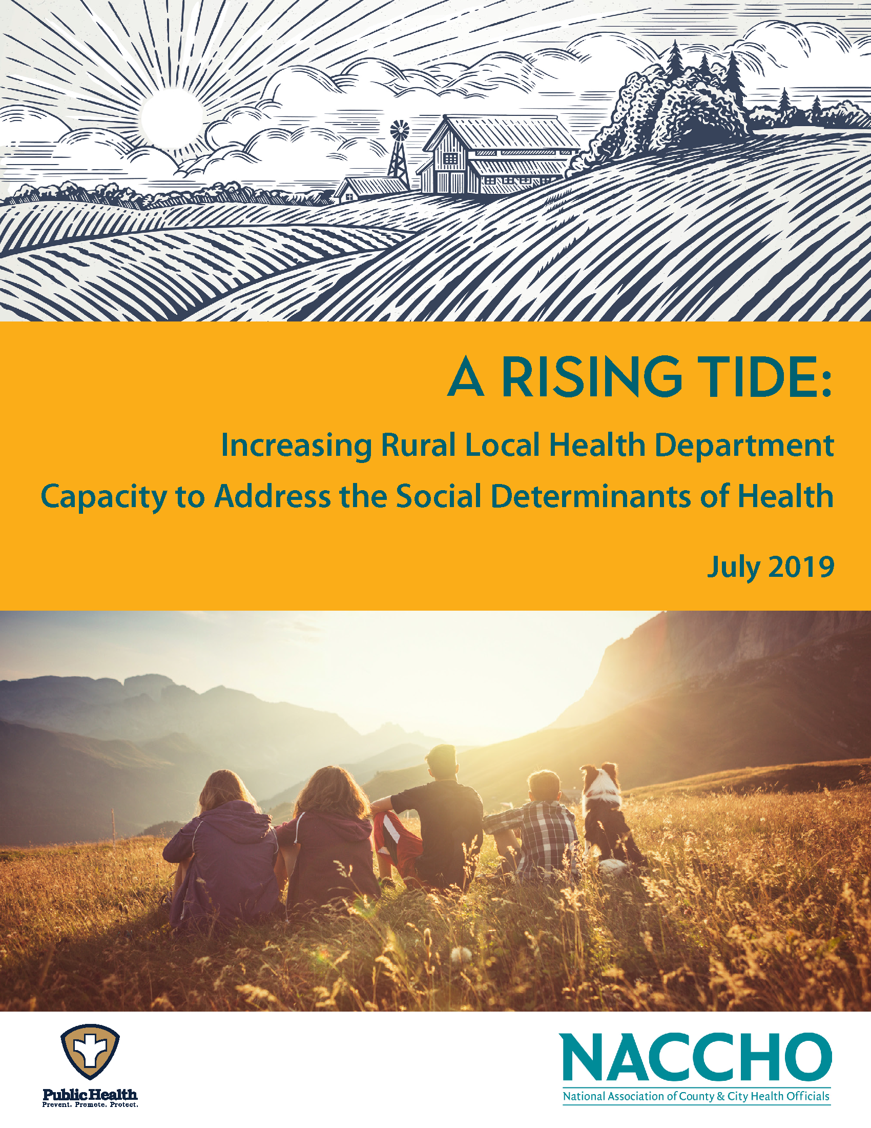 A Rising Tide: Increasing Rural Local Health Department Capacity to Address the Social Determinants of Health (PDF)