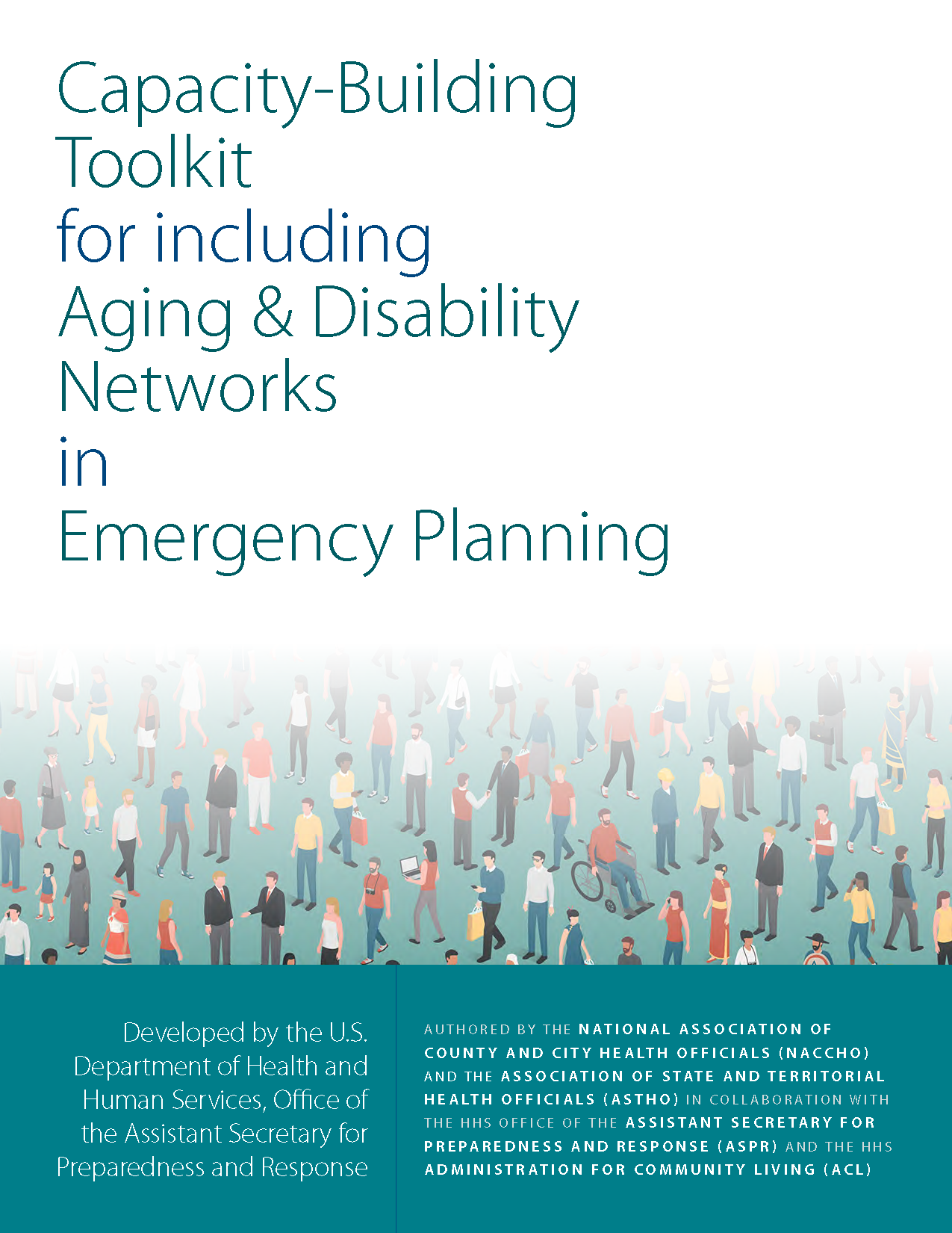 Capacity-Building Toolkit for including Aging & Disability Networks in Emergency Planning (PDF)