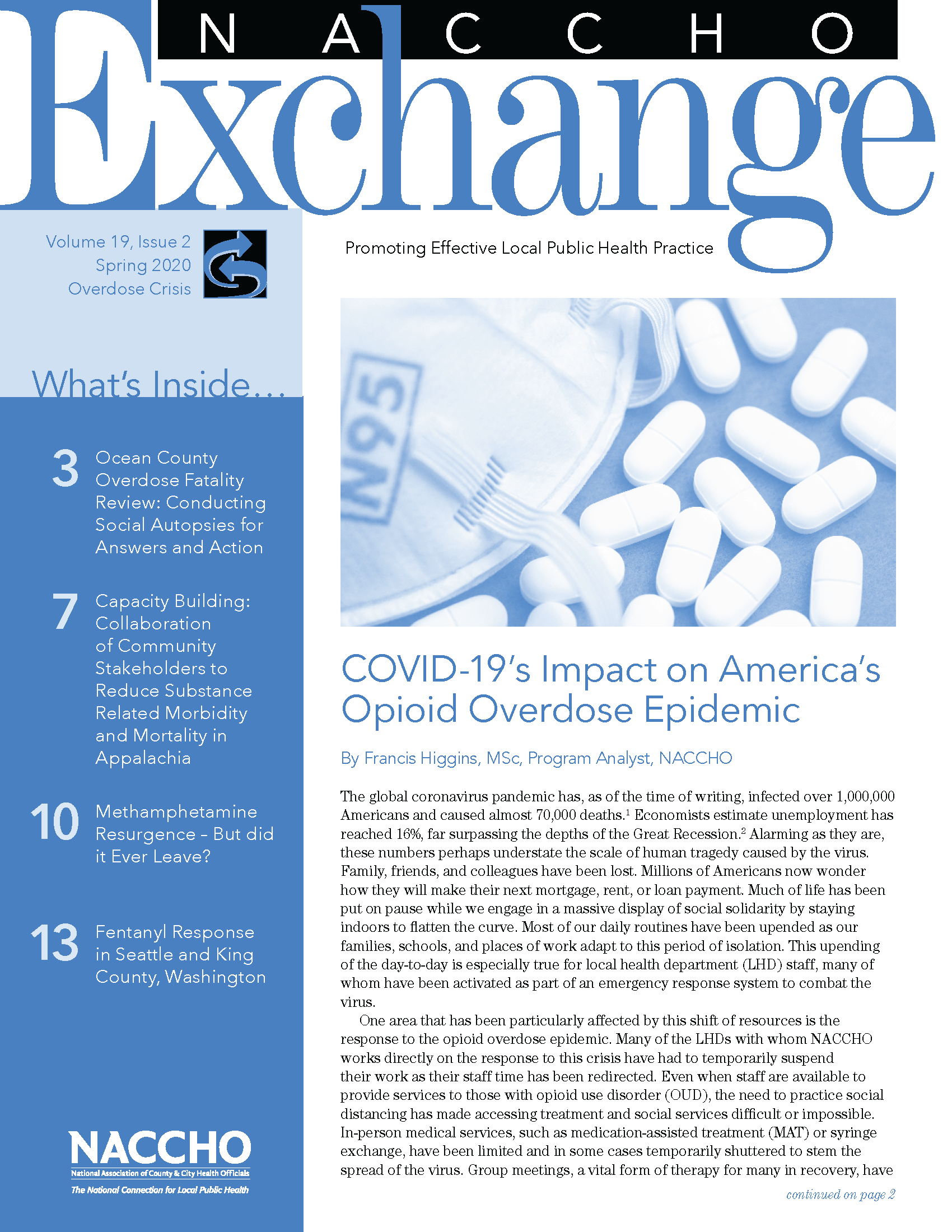 NACCHO Exchange: Spring 2020 (Overdose Crisis) (PDF) 